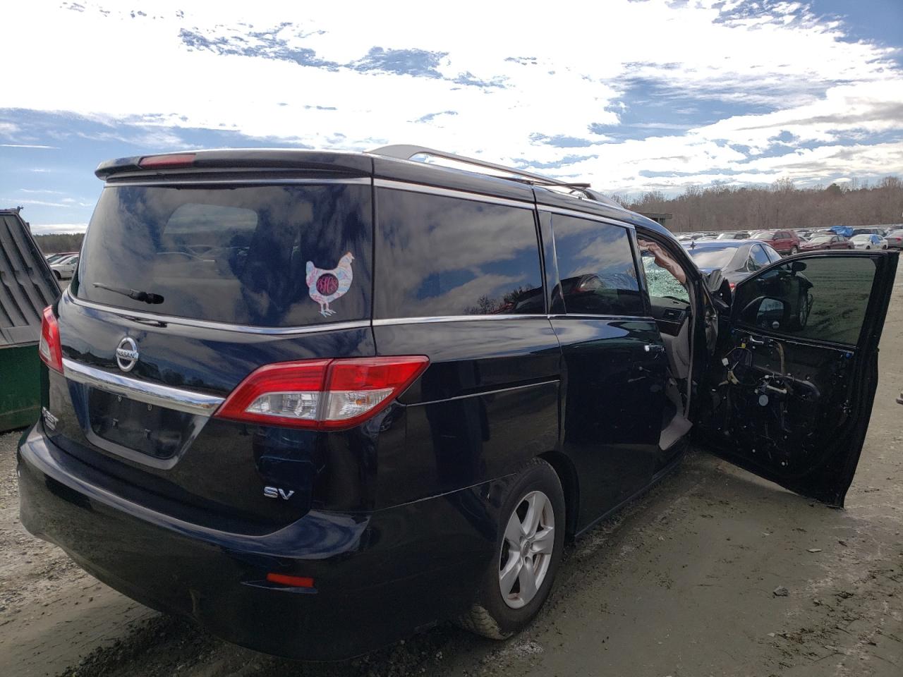 Photo 4 from auction – 2014 NISSAN QUEST with VIN JN8AE2KP7E9100230