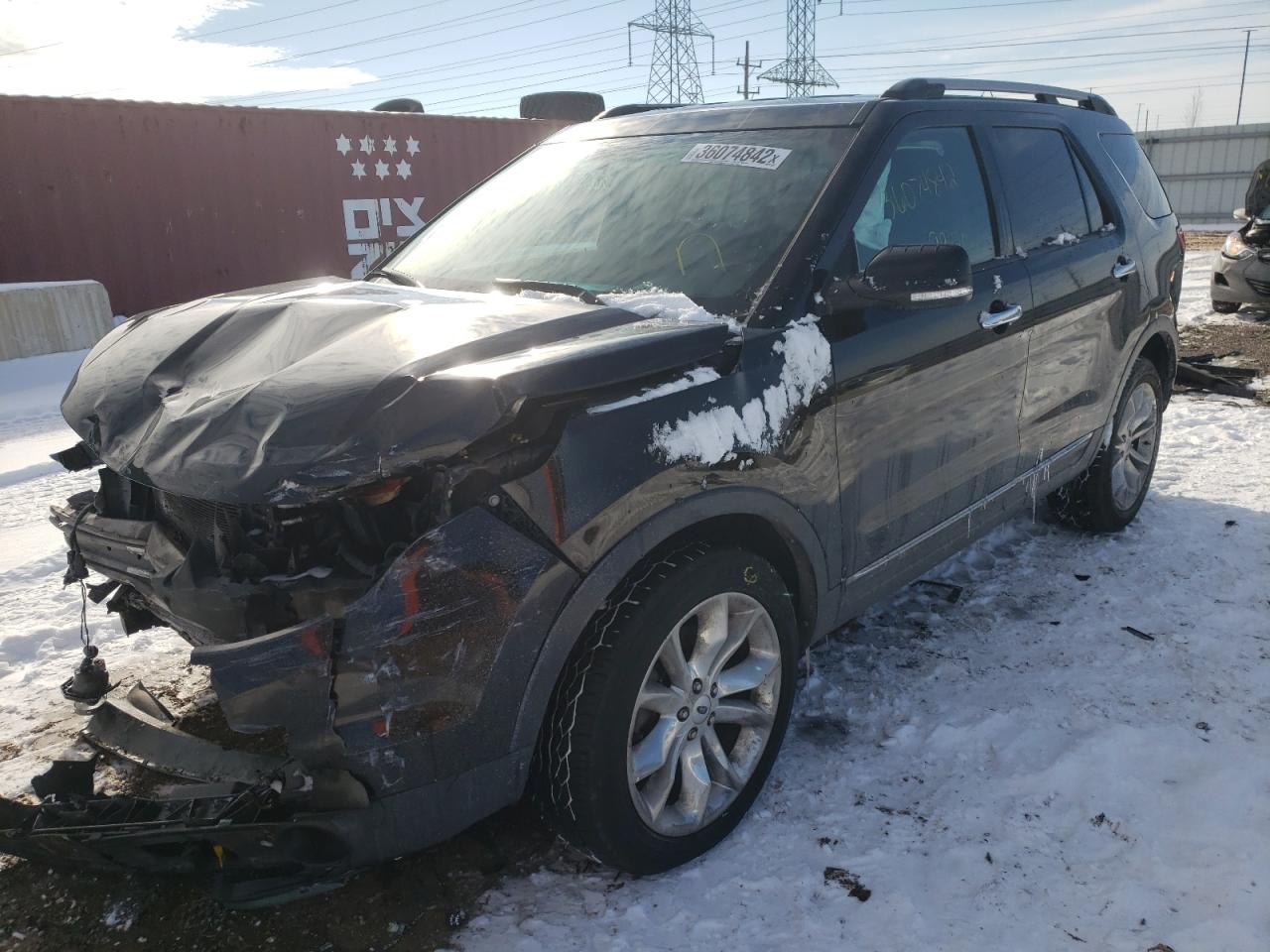 Photo 2 from auction – 2013 FORD EXPLORER X with VIN 1FM5K8D81DGC44196