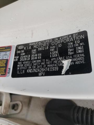Photo 10 from auction – 2017 KIA SOUL with VIN KNDJN2A26H7411939