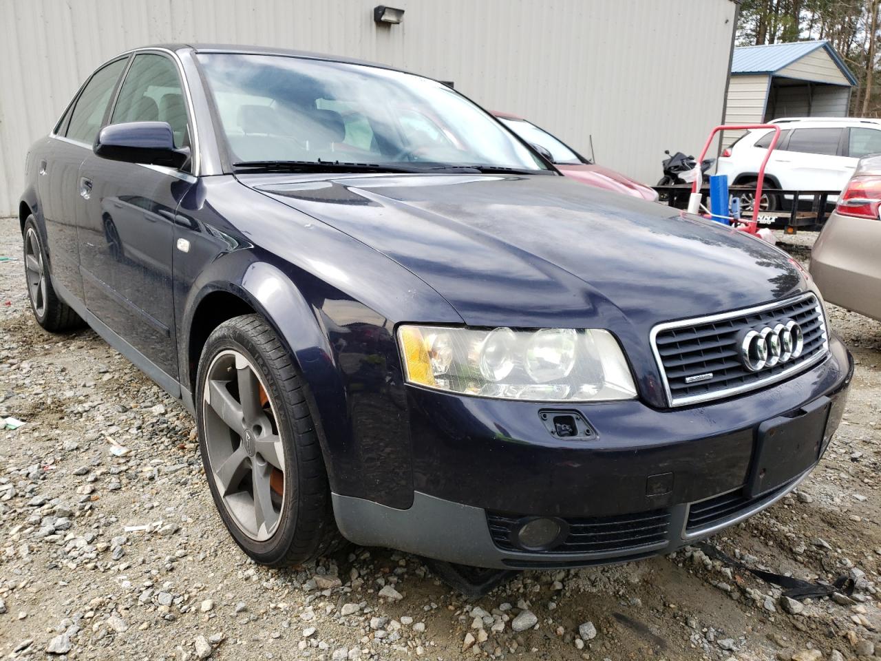 AUDI A4 3.0 QUA 2003 with VIN WAULT68E93A316130 - Photo from auction