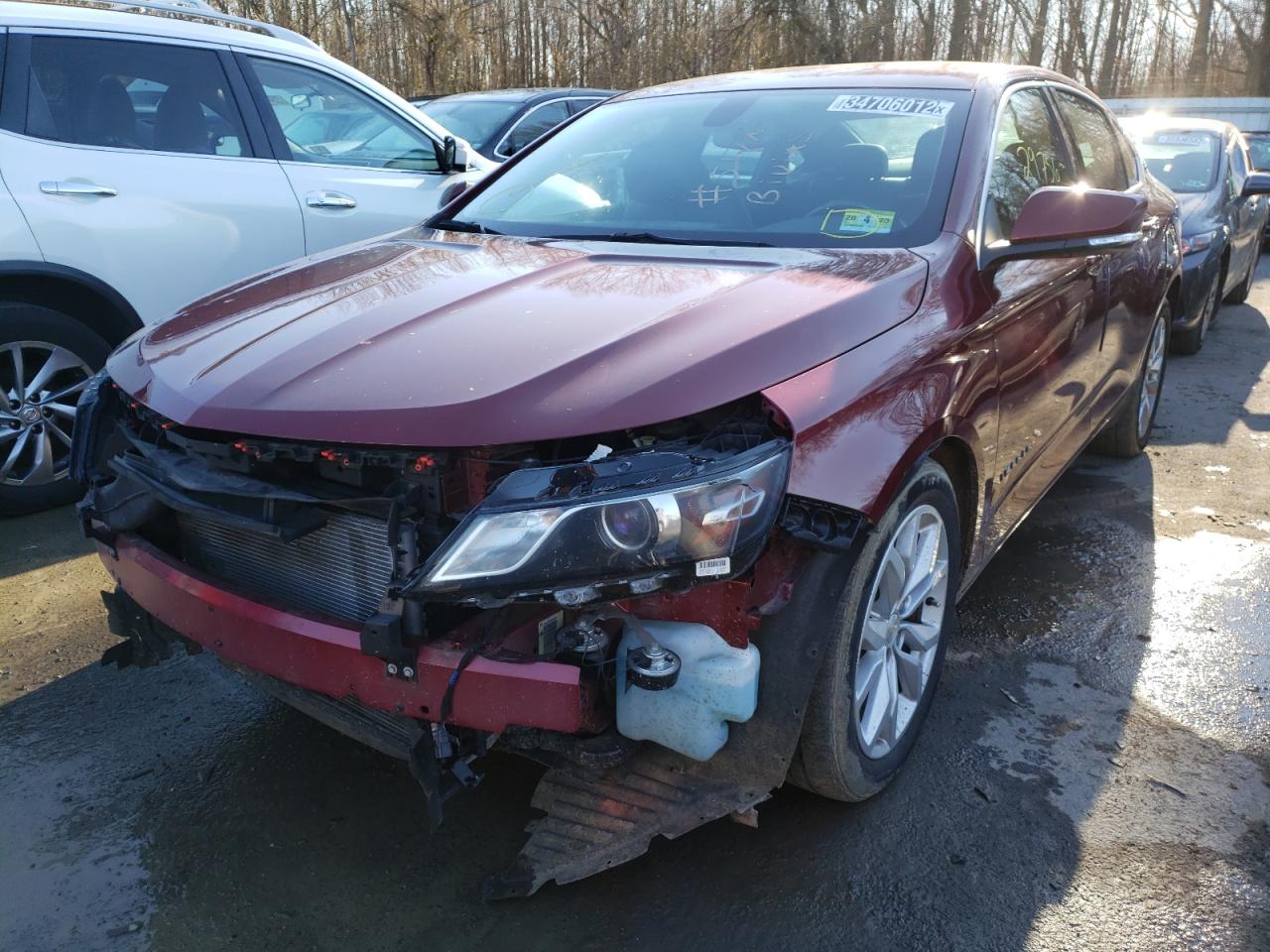Photo 2 from auction – 2016 CHEVROLET IMPALA LT with VIN 2G1105SA6G9153479