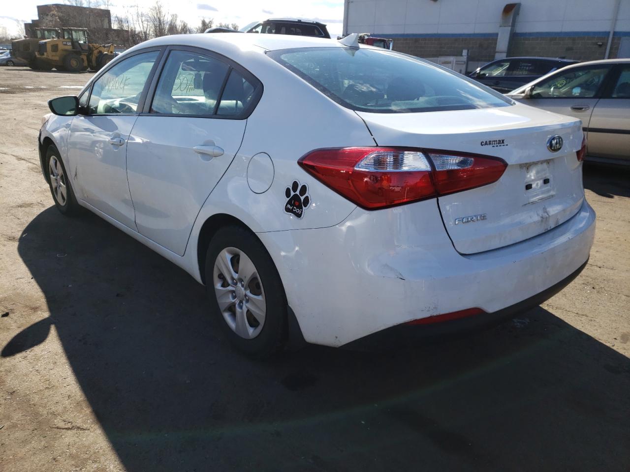 Photo 3 from auction – 2016 KIA FORTE LX with VIN KNAFK4A62G5505451