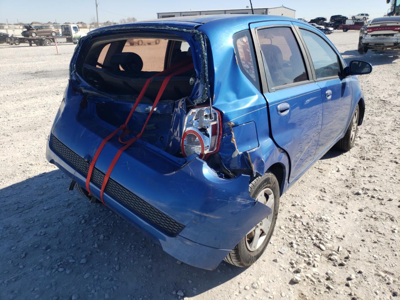 Photo 4 from auction – 2009 CHEVROLET AVEO LS with VIN KL1TD66E29B646169