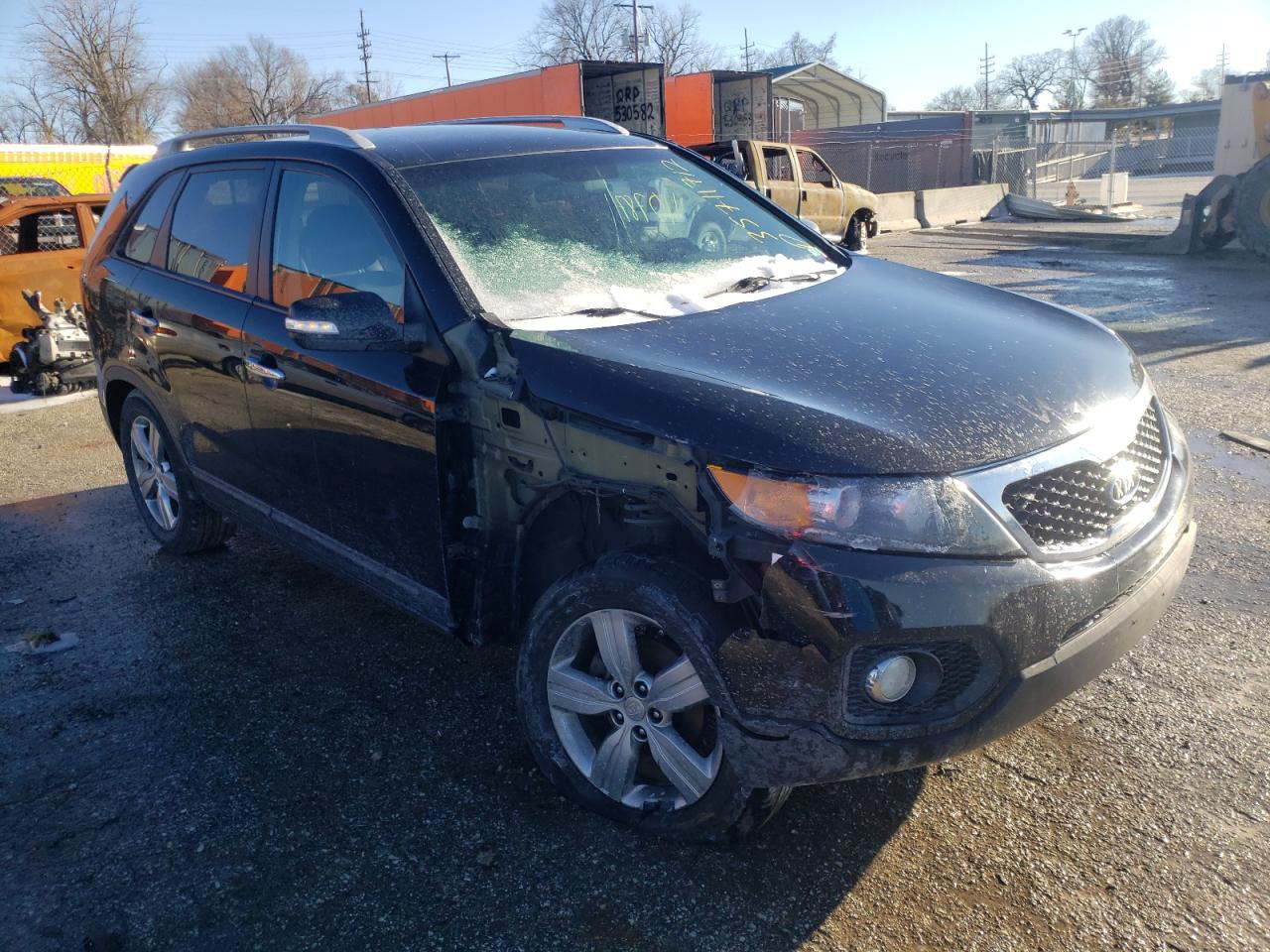 KIA SORENTO EX 2012 with VIN 5XYKU3A61CG299689 - Photo from auction