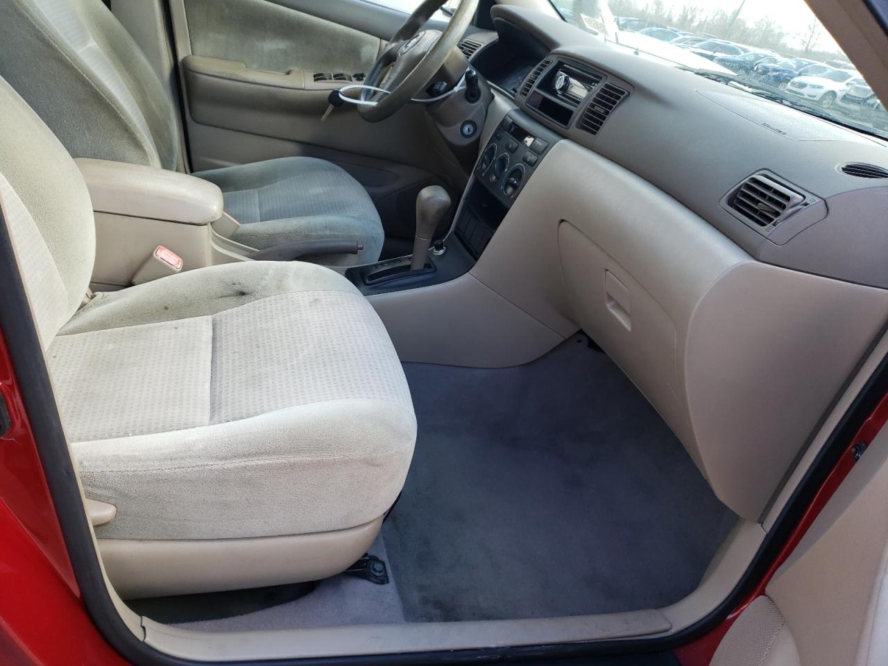 Photo 5 from auction – 2005 TOYOTA COROLLA CE with VIN 2T1BR32E35C342757