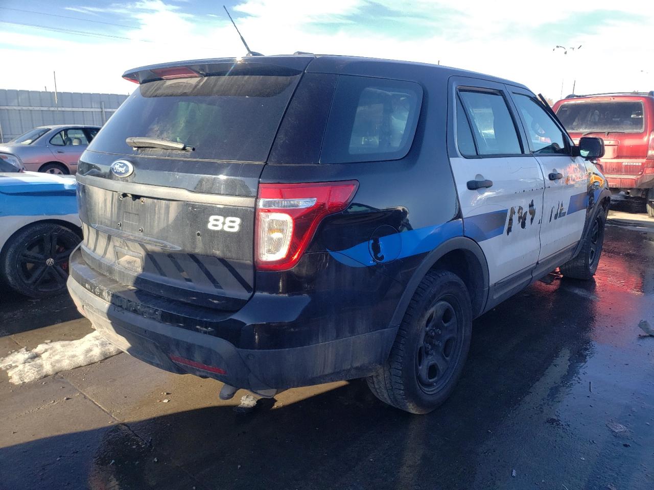 Photo 4 from auction – 2015 FORD EXPLORER P with VIN 1FM5K8AR6FGC67652