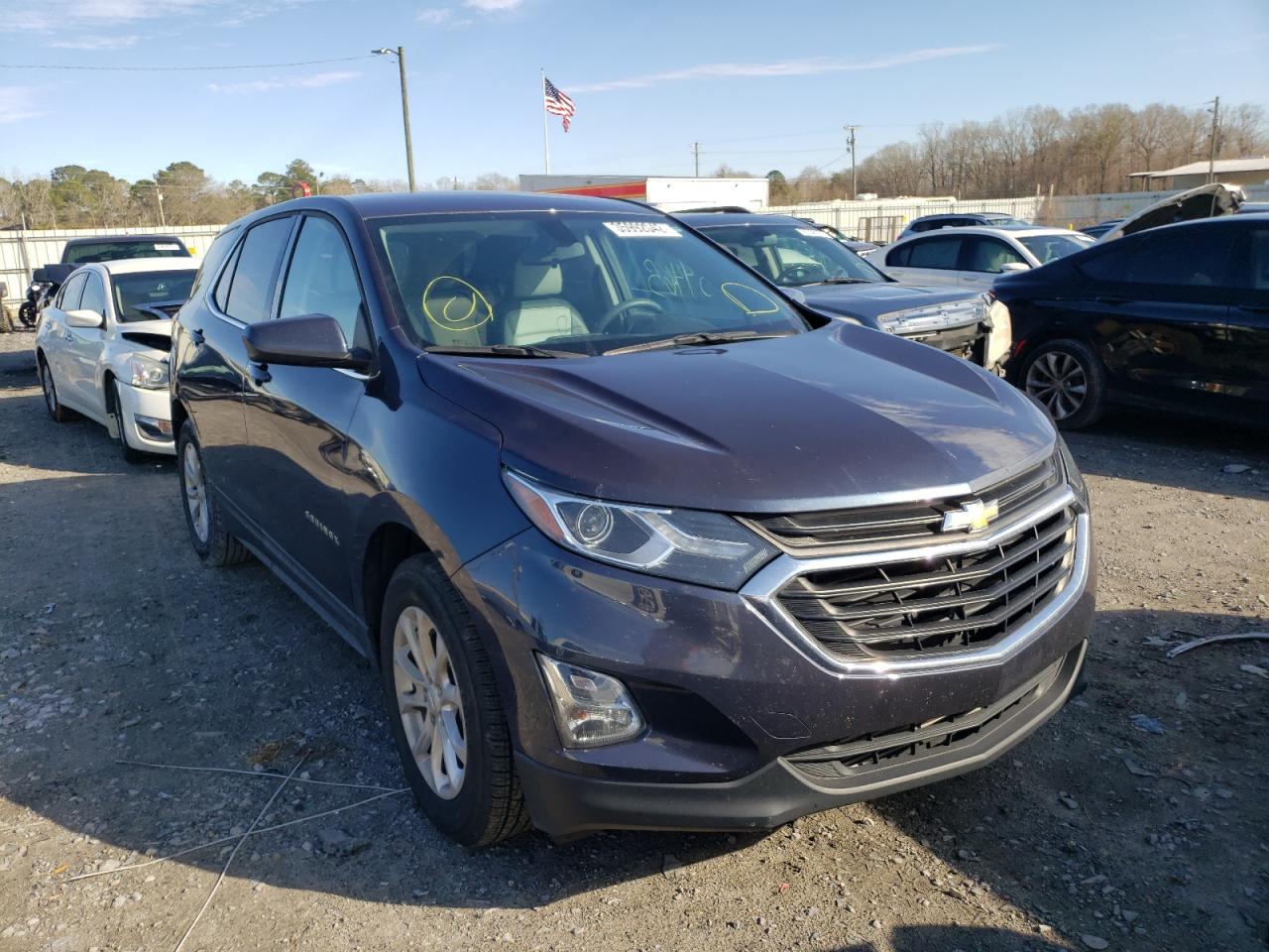CHEVROLET EQUINOX LT 2018 with VIN 3GNAXJEV5JL357826 - Photo from auction