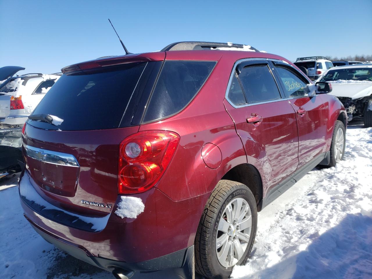 Photo 4 from auction – 2010 CHEVROLET EQUINOX LT with VIN 2CNFLNEY3A6416061
