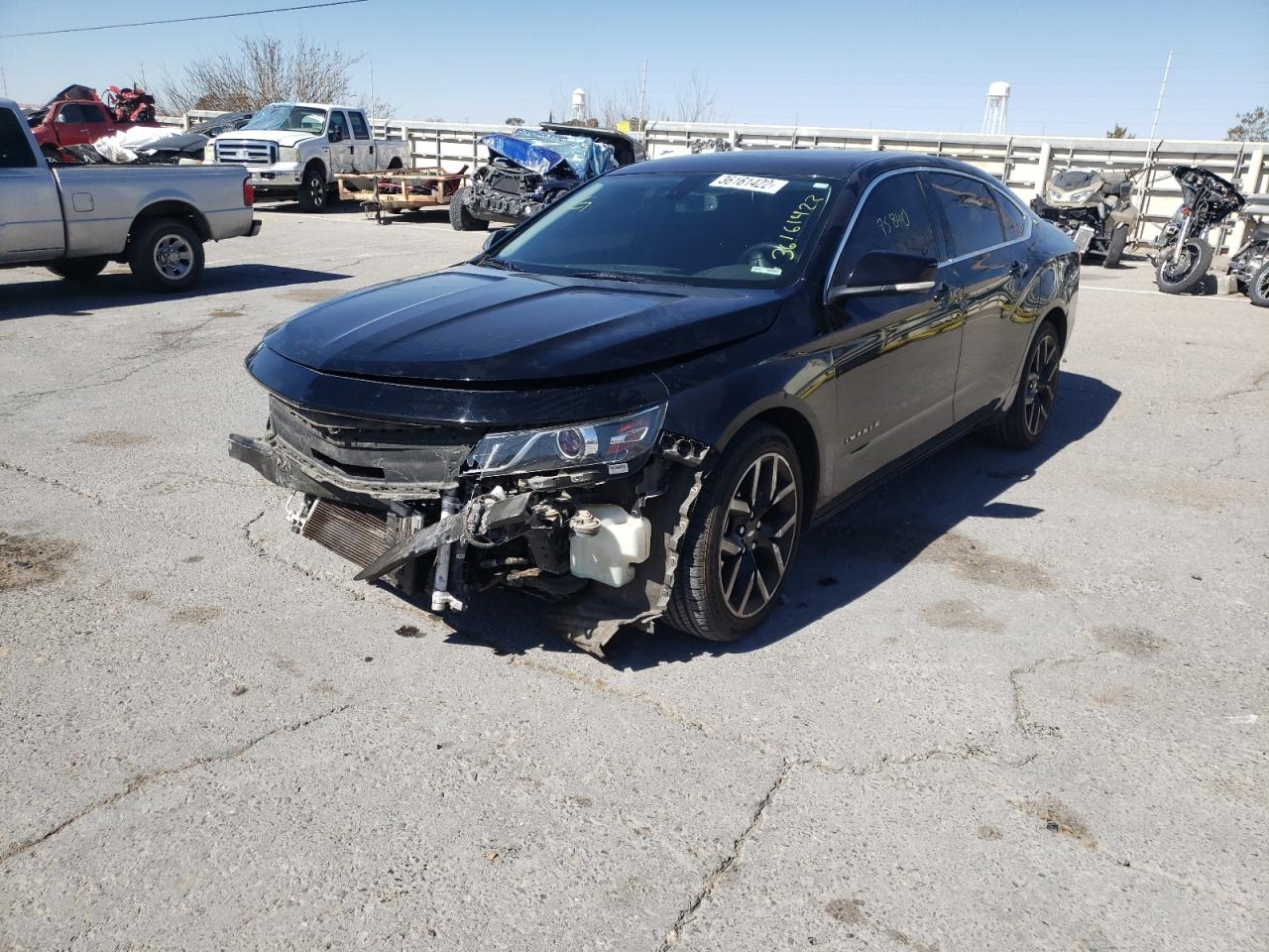 Photo 2 from auction – 2016 CHEVROLET IMPALA LT with VIN 2G1105SA9G9171037