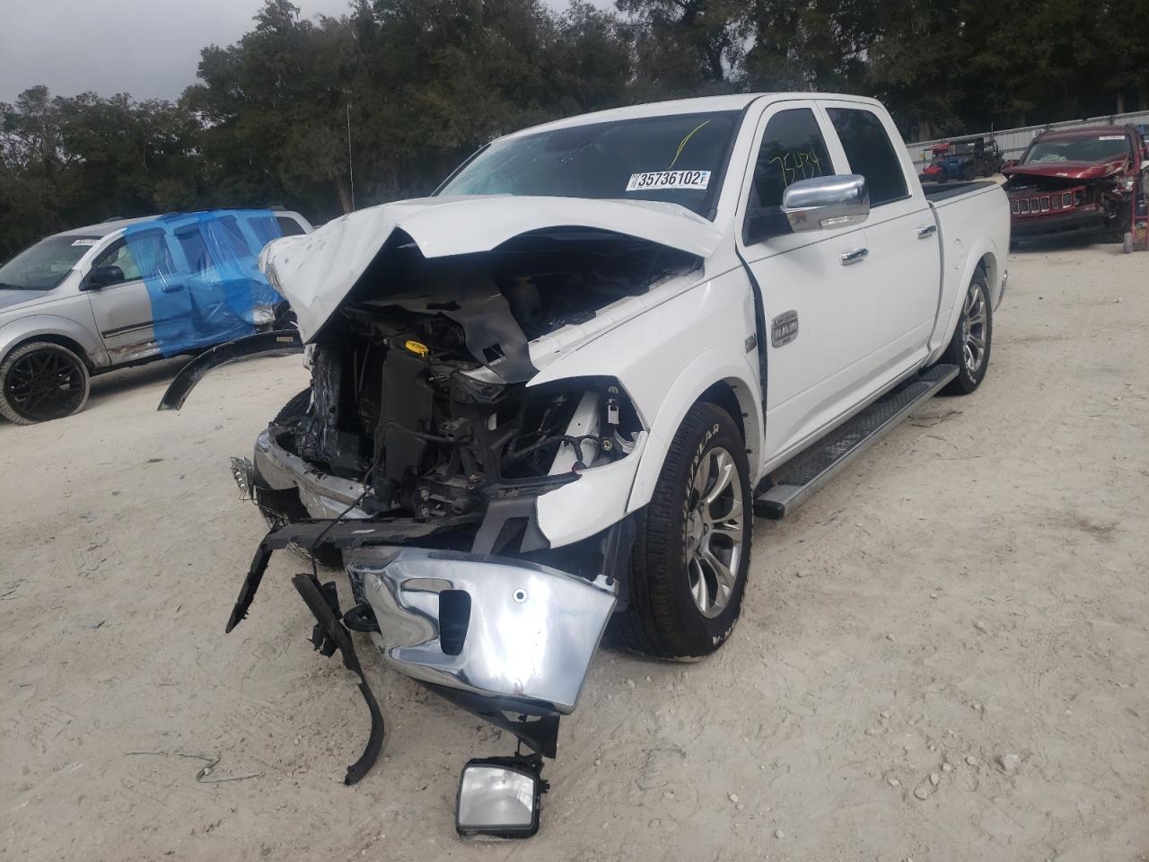 Photo 2 from auction – 2017 RAM 1500 LONGH with VIN 1C6RR6PT6HS744340