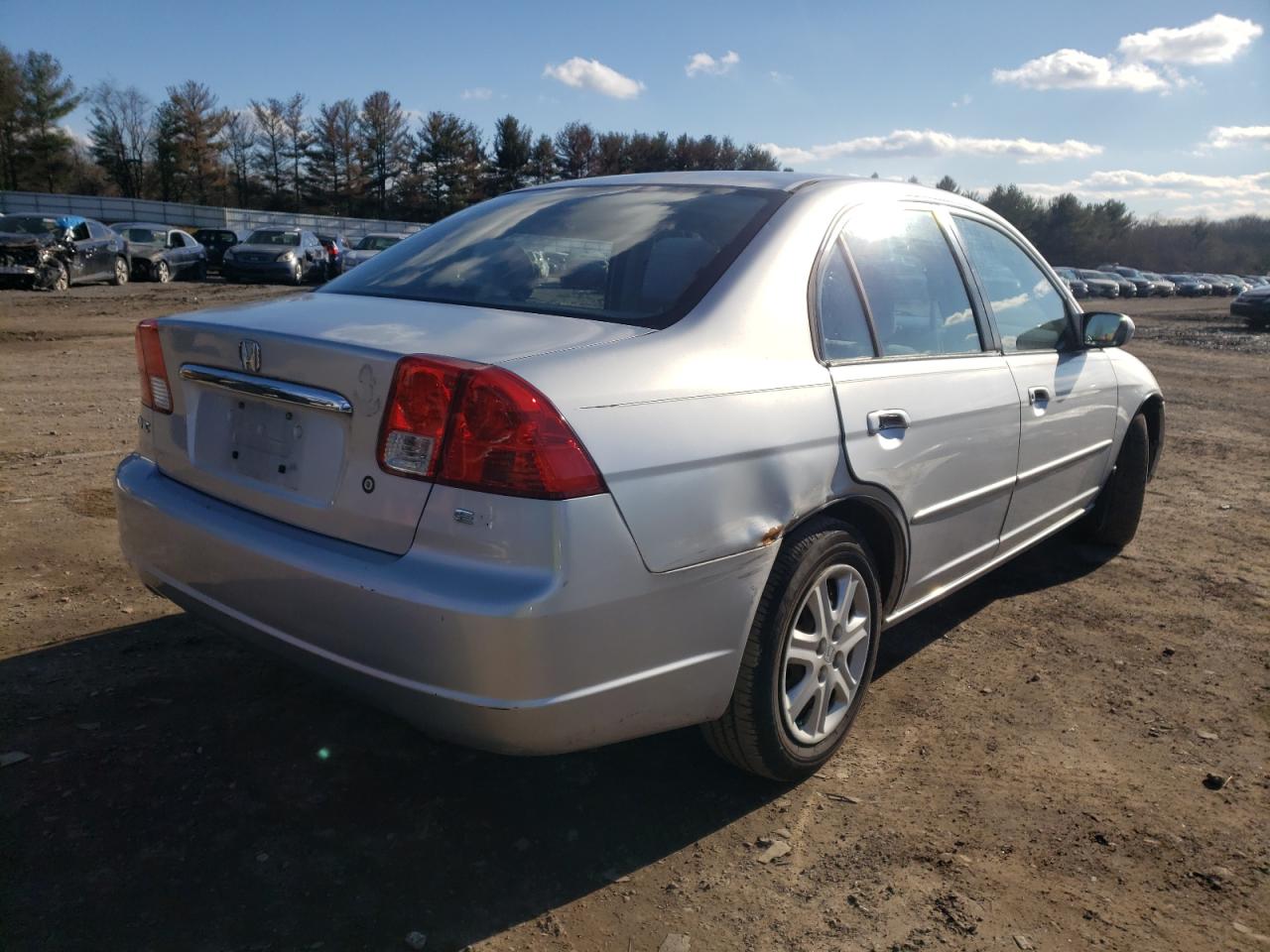 Photo 4 from auction – 2003 HONDA CIVIC EX with VIN 2HGES26763H507454