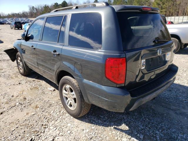 Photo 3 from auction – 2003 HONDA PILOT EXL with VIN 2HKYF18633H571957