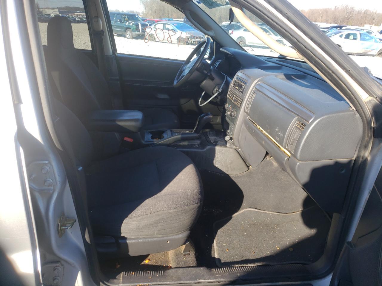 Photo 5 from auction – 2004 JEEP GRAND CHER with VIN 1J4GW48S64C340214