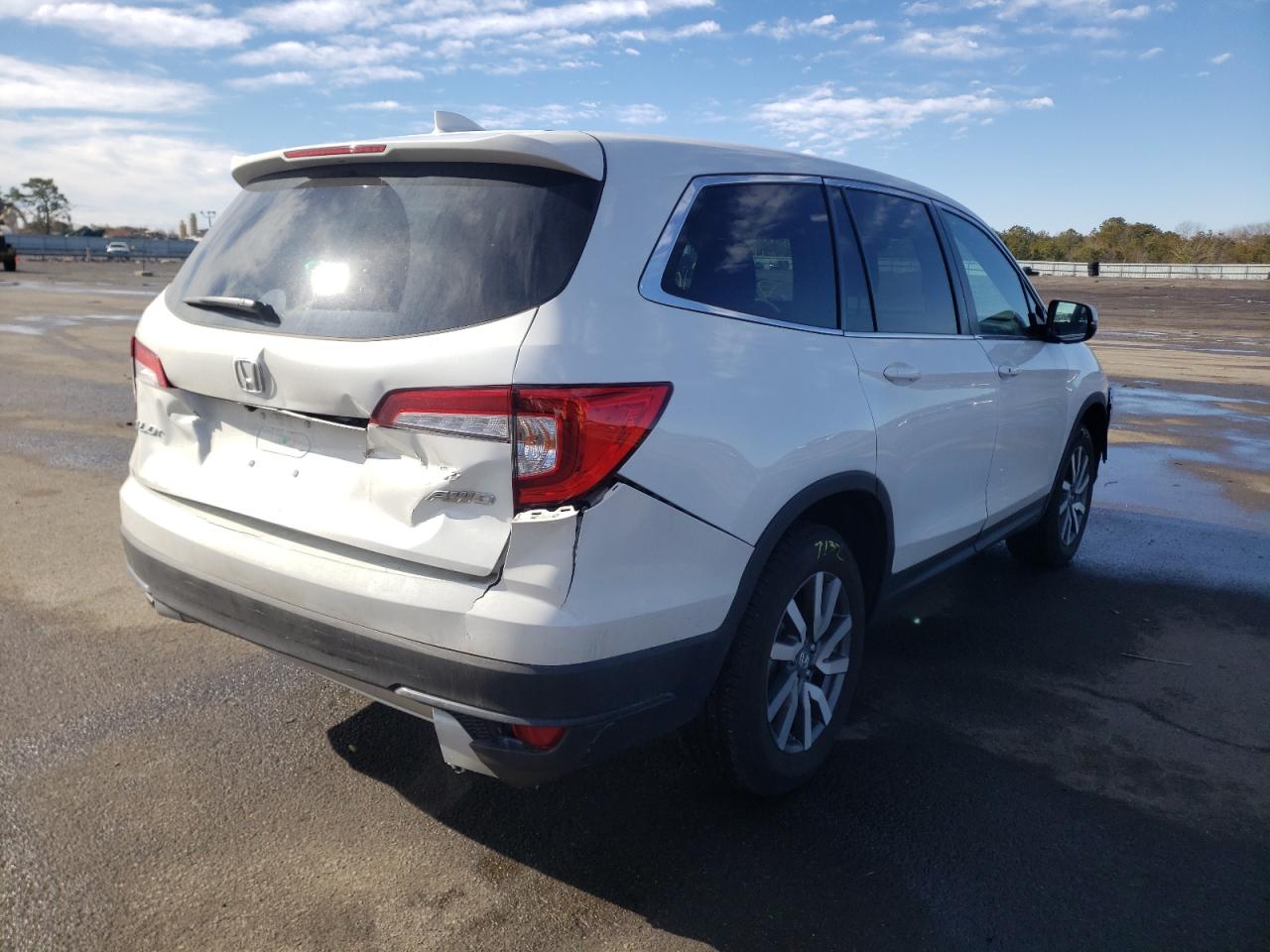 Photo 4 from auction – 2021 HONDA PILOT EXL with VIN 5FNYF6H59MB083133