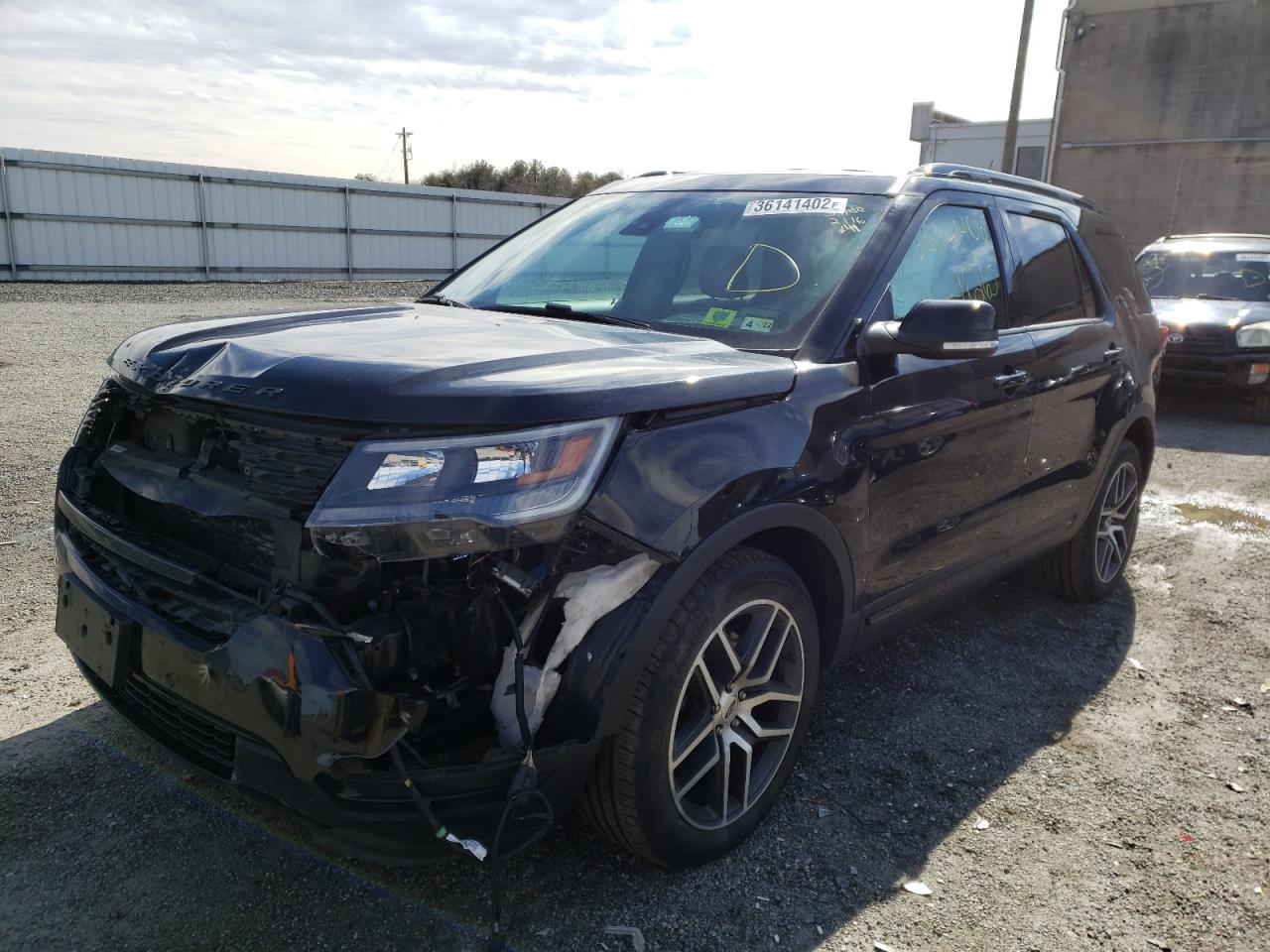 Photo 2 from auction – 2019 FORD EXPLORER S with VIN 1FM5K8GTXKGB19145