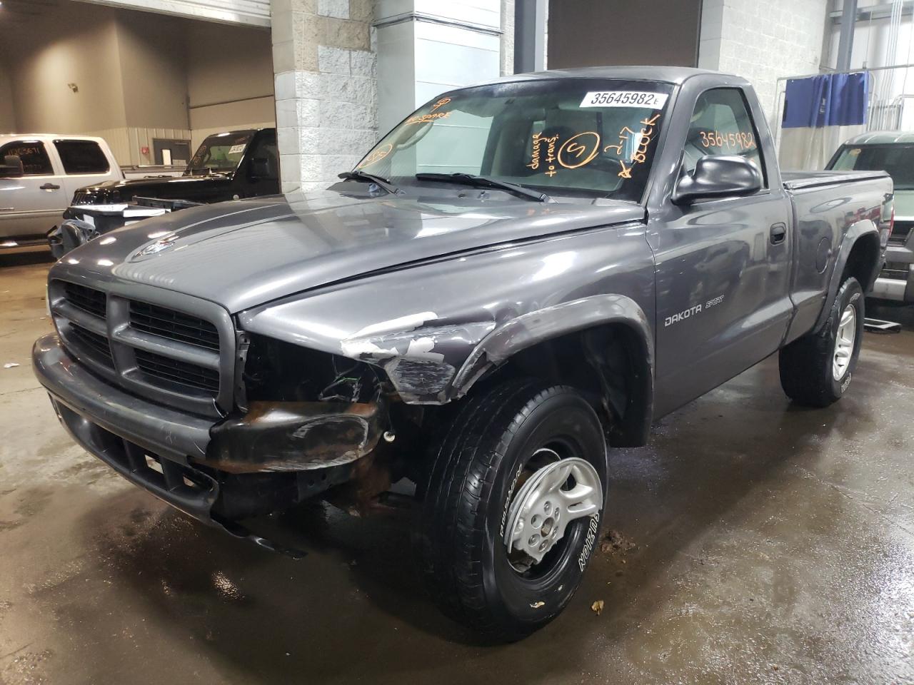 Photo 2 from auction – 2002 DODGE DAKOTA BAS with VIN 1B7GG16X92S721574