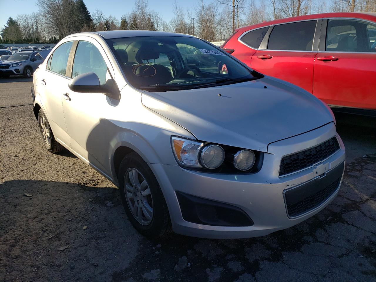 CHEVROLET SONIC LT 2012 with VIN 1G1JC5SH1C4106720 - Photo from auction