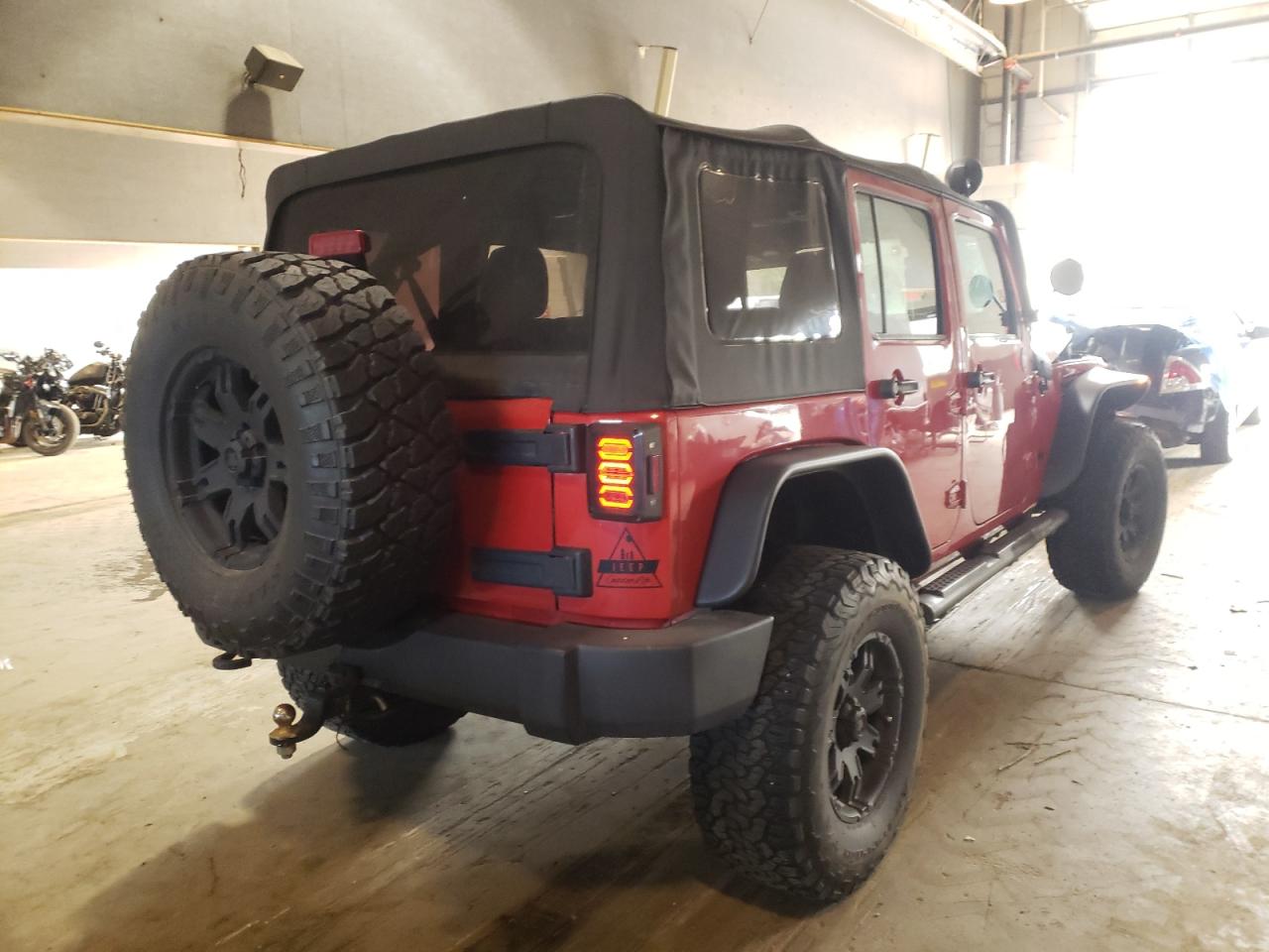 Photo 4 from auction – 2012 JEEP WRANGLER U with VIN 1C4BJWDG5CL209852