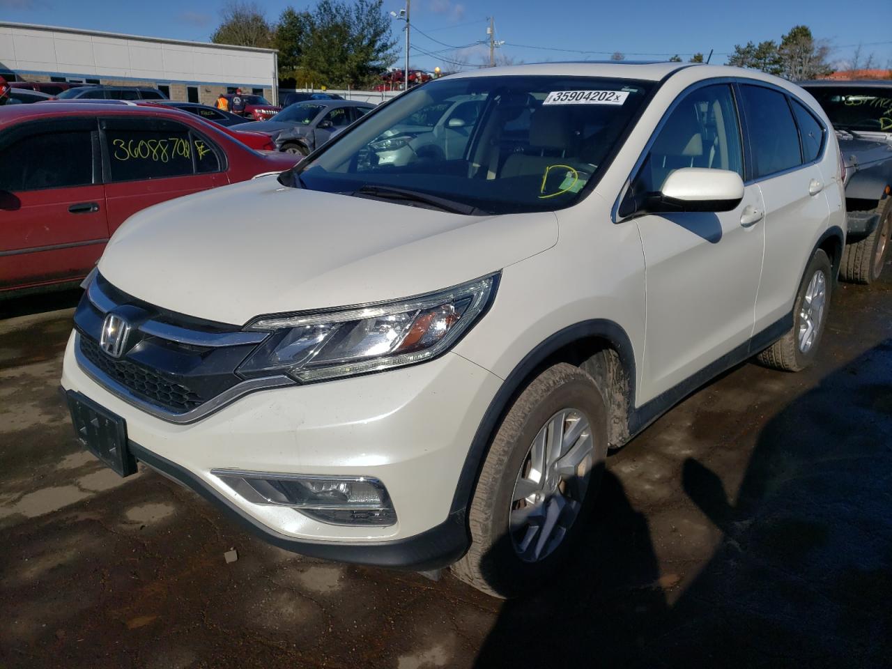 Photo 2 from auction – 2015 HONDA CR-V EX with VIN 5J6RM4H52FL039208