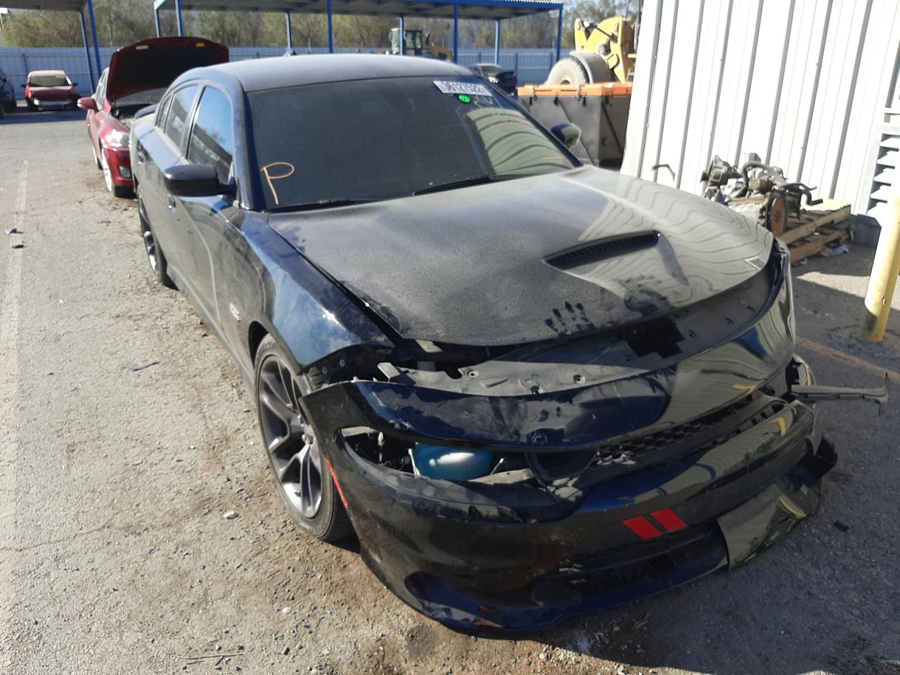 DODGE CHARGER SC 2020 with VIN 2C3CDXGJ5LH126416 - Photo from auction