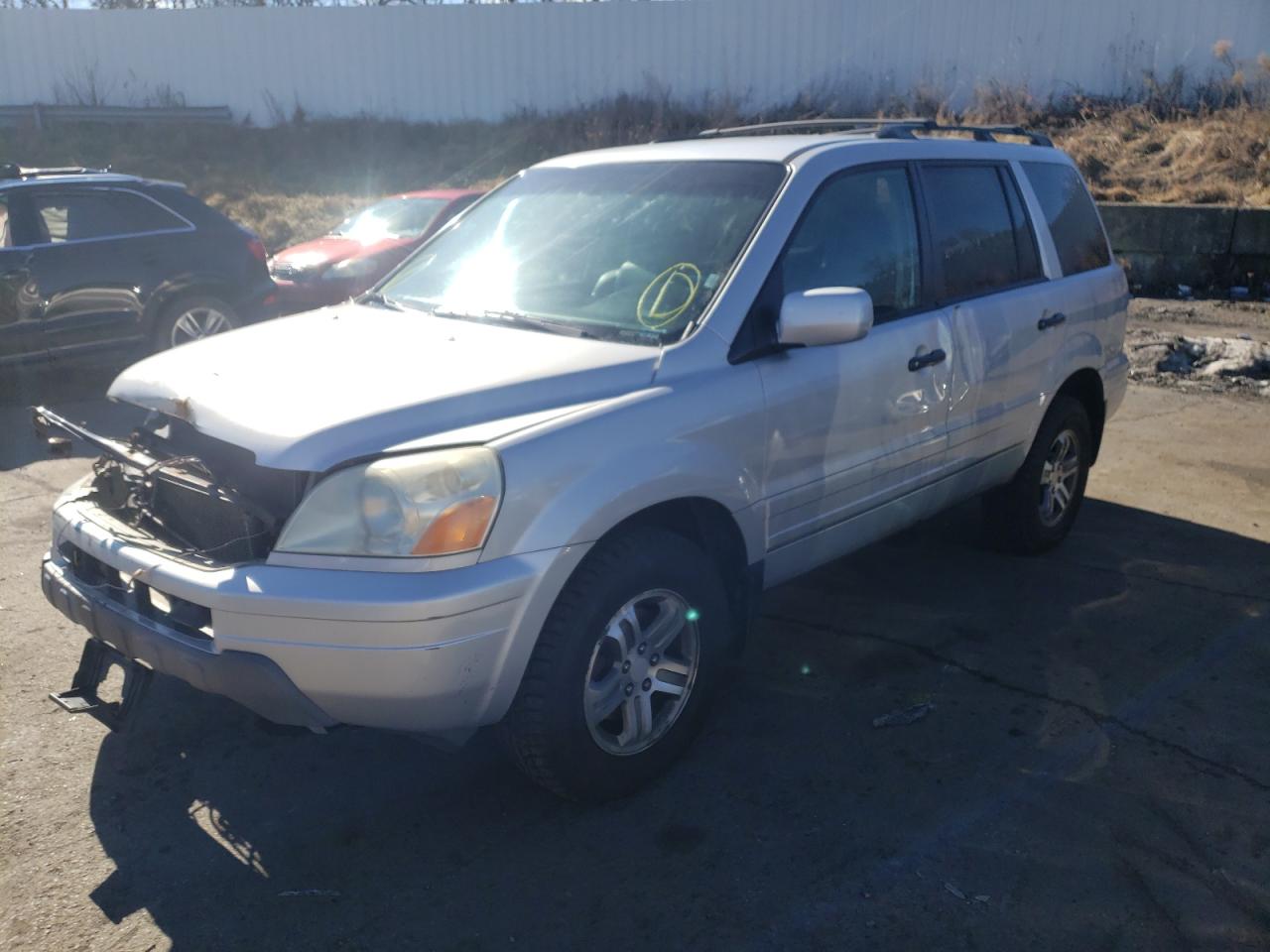 Photo 2 from auction – 2003 HONDA PILOT EXL with VIN 2HKYF18733H586368