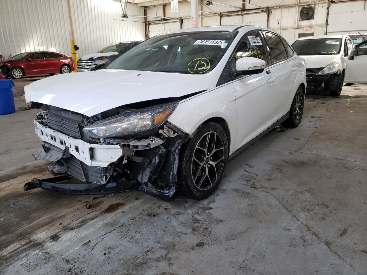 Photo 2 from auction – 2016 FORD FOCUS SE with VIN 1FADP3F27GL226820