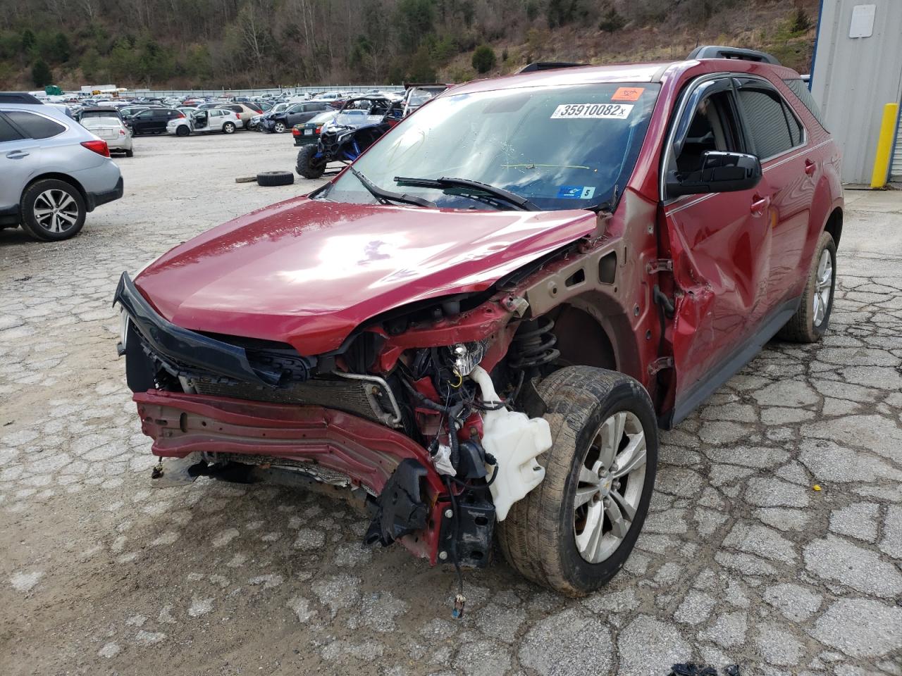 Photo 2 from auction – 2014 CHEVROLET EQUINOX LT with VIN 2GNFLGEK0E6237694