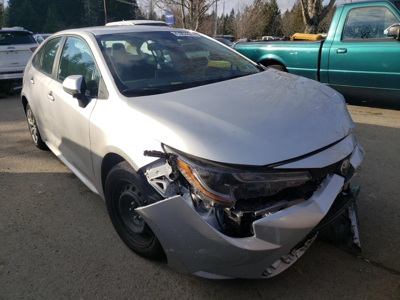 TOYOTA COROLLA LE 2021 with VIN 5YFEPMAE6MP251619 - Photo from auction