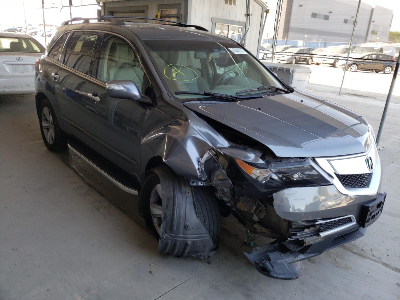 ACURA MDX 2012 con VIN 2HNYD2H23CH520731 - Foto de la subasta