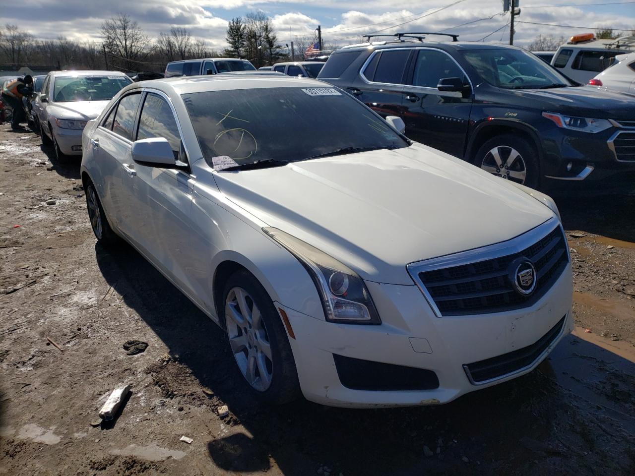CADILLAC ATS 2014 with VIN 1G6AA5RX3E0168773 - Photo from auction