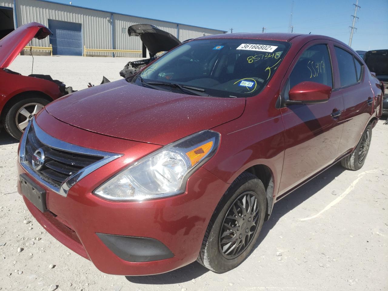 Photo 2 from auction – 2017 NISSAN VERSA S with VIN 3N1CN7APXHL857348
