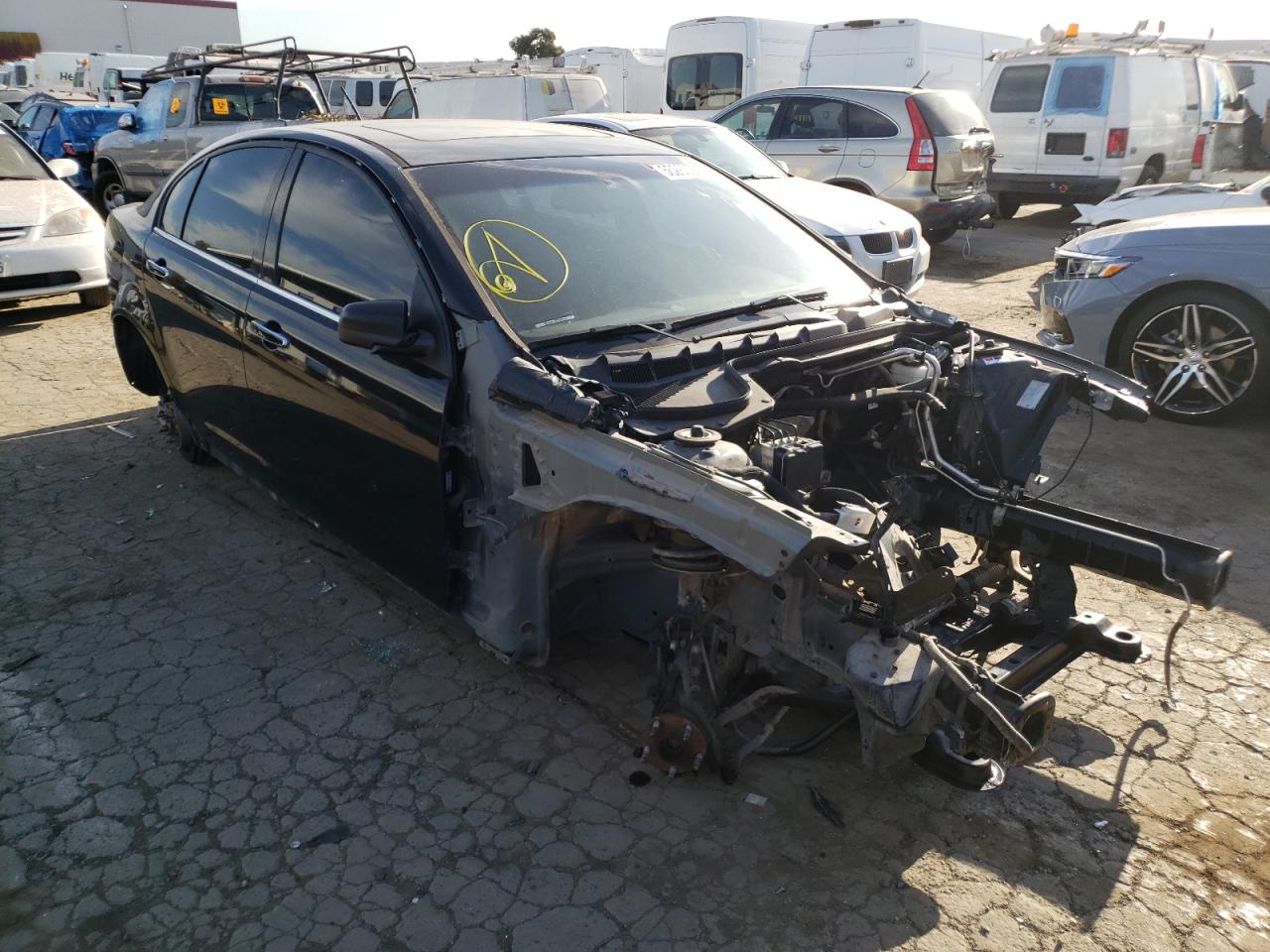 PONTIAC G8 GXP 2009 with VIN 6G2EP57W99L318758 - Photo from auction