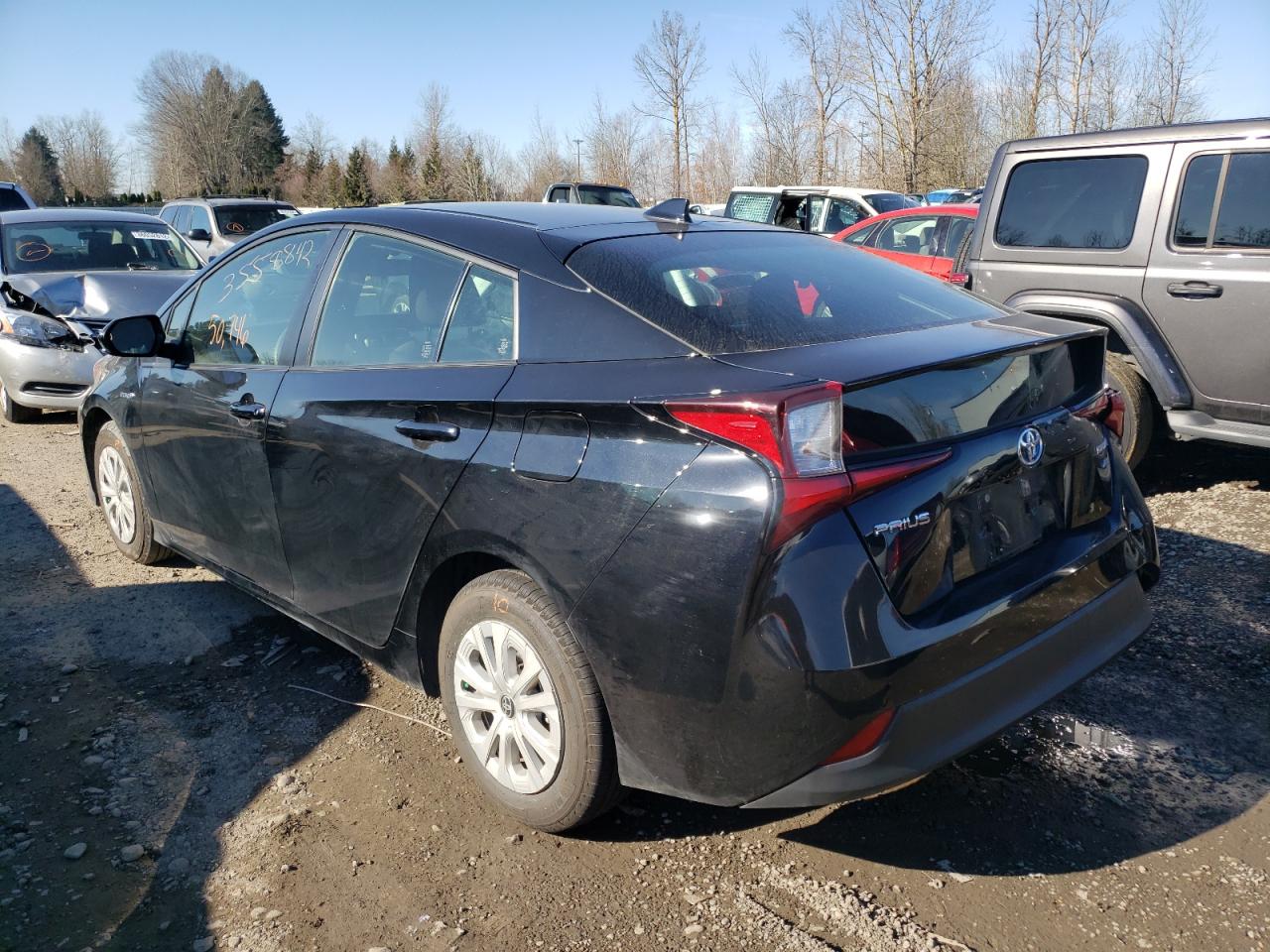 Photo 3 from auction – 2019 TOYOTA PRIUS with VIN JTDKARFU3K3098236