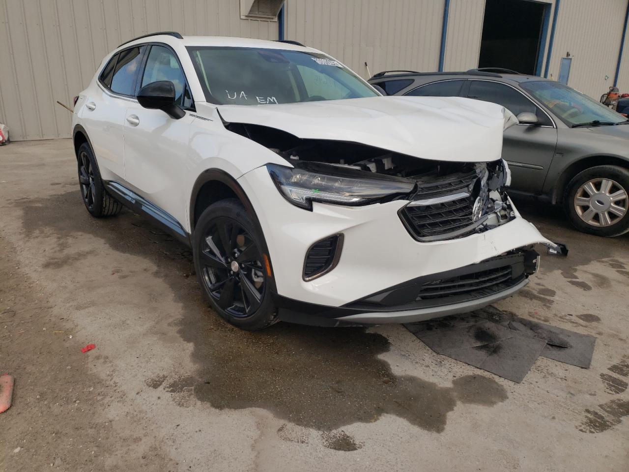 BUICK ENVISION E 2021 with VIN LRBFZNR44MD073078 - Photo from auction