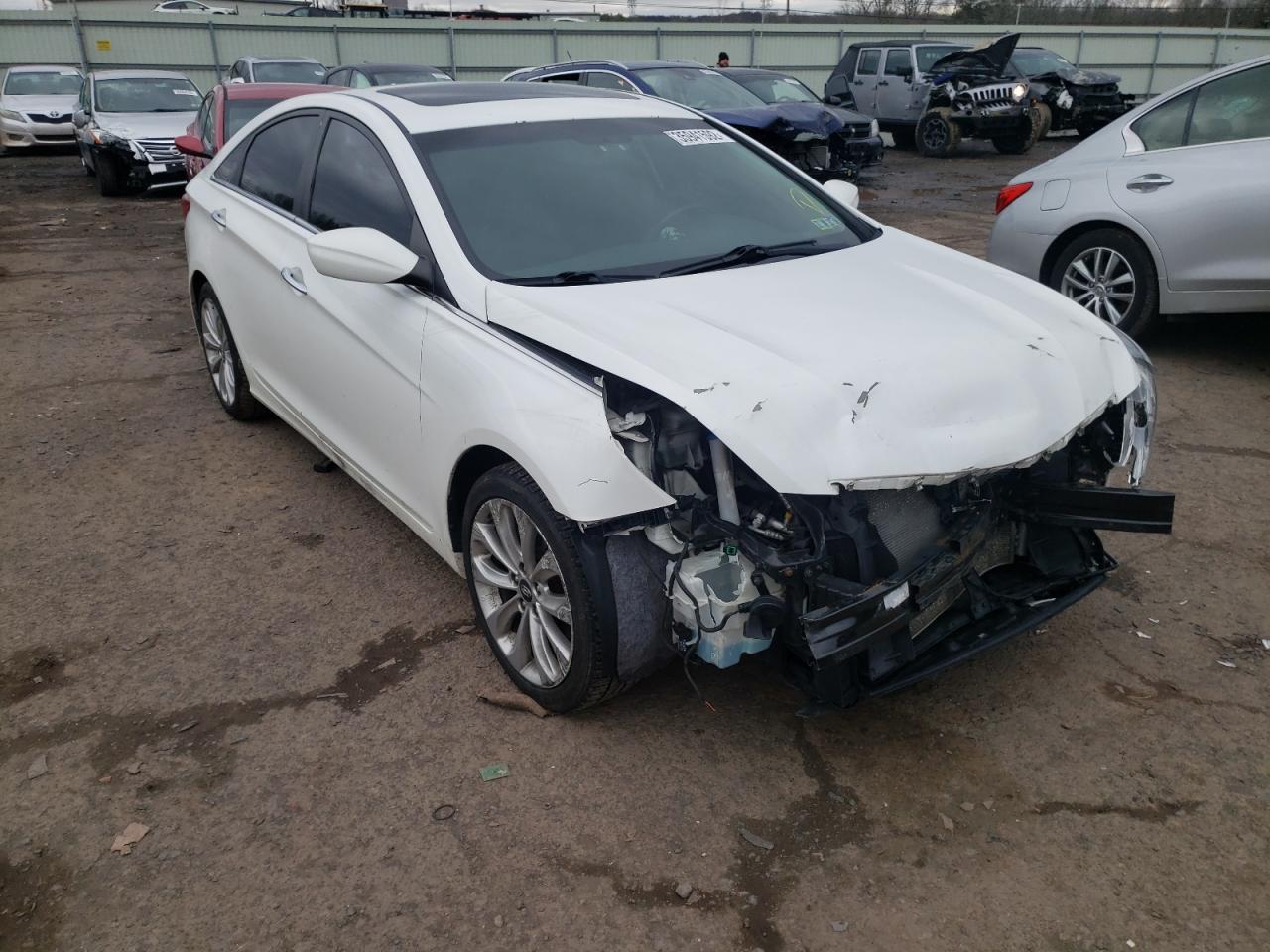 HYUNDAI SONATA SE 2012 with VIN 5NPEC4AC8CH329453 - Photo from auction