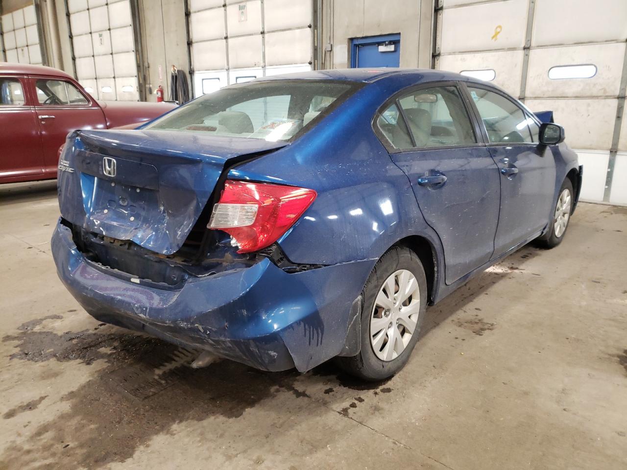 Photo 4 from auction – 2012 HONDA CIVIC LX with VIN 2HGFB2F59CH501571