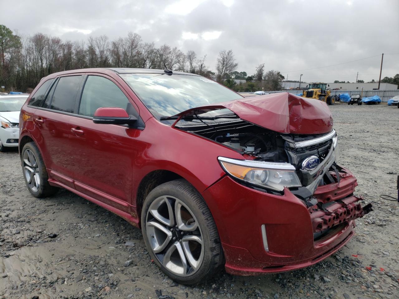 FORD EDGE SPORT 2014 with VIN 2FMDK4AK8EBA93869 - Photo from auction