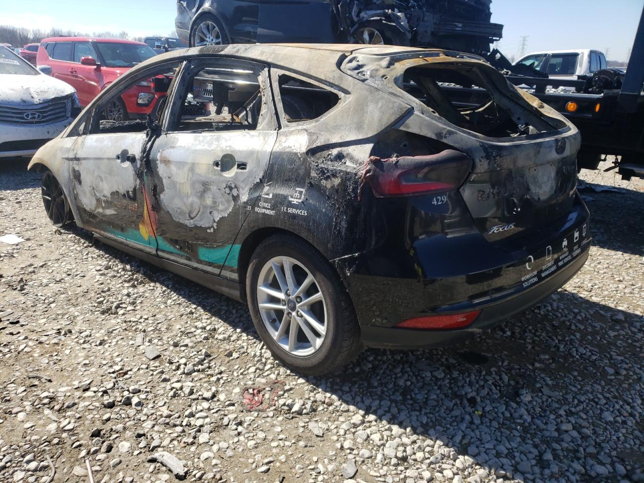 Photo 3 from auction – 2018 FORD FOCUS SE with VIN 1FADP3K22JL245059