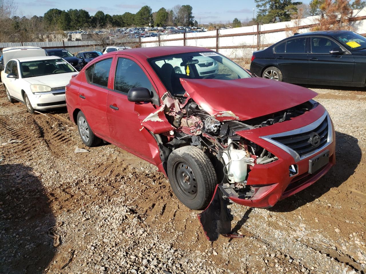 Photo 1 from auction – 2015 NISSAN VERSA S with VIN 3N1CN7AP5FL875091