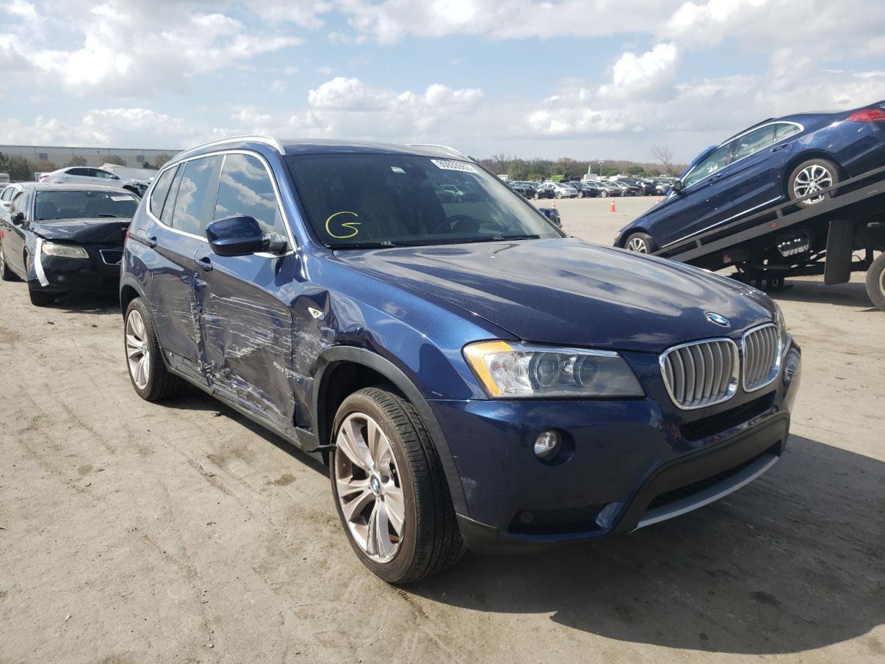 Photo 1 from auction – 2013 BMW X3 XDRIVE3 with VIN 5UXWX7C59DL982149