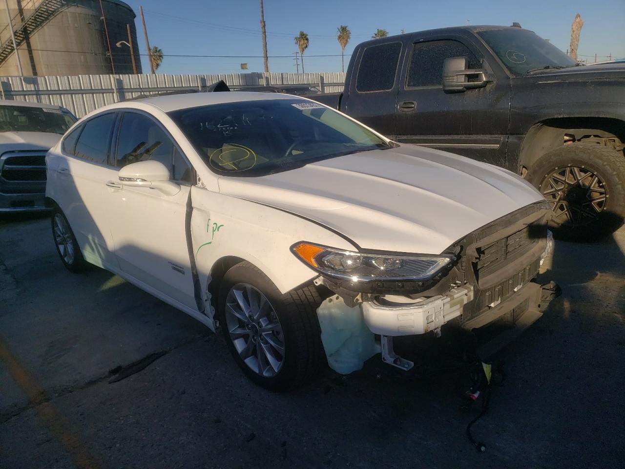 Photo 1 from auction – 2017 FORD FUSION SE with VIN 3FA6P0PU2HR208980