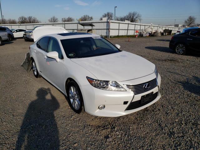 LEXUS ES 300H 2013 with VIN JTHBW1GG7D2037183 - Photo from auction
