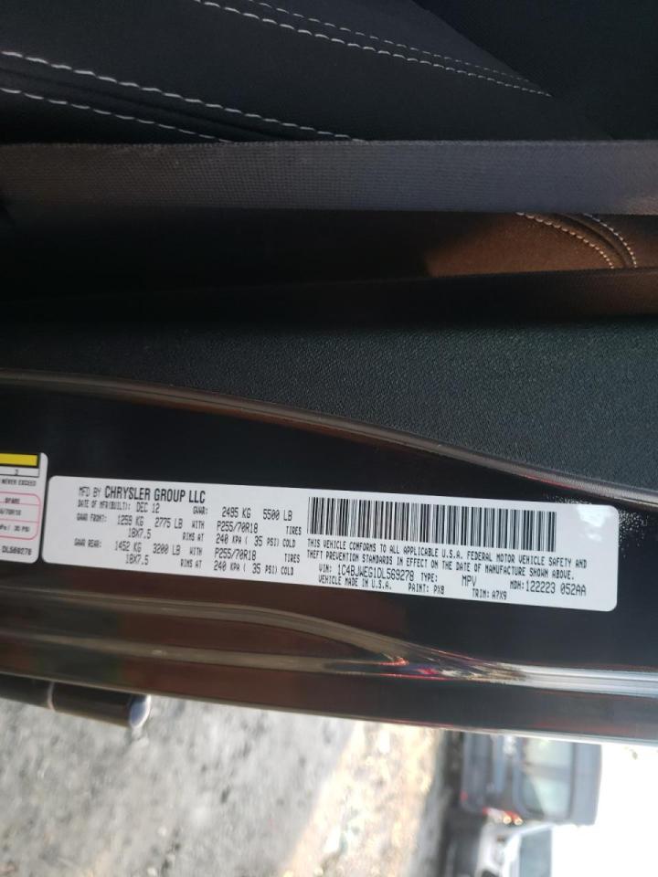 Photo 10 from auction – 2013 JEEP WRANGLER U with VIN 1C4BJWEG1DL569278