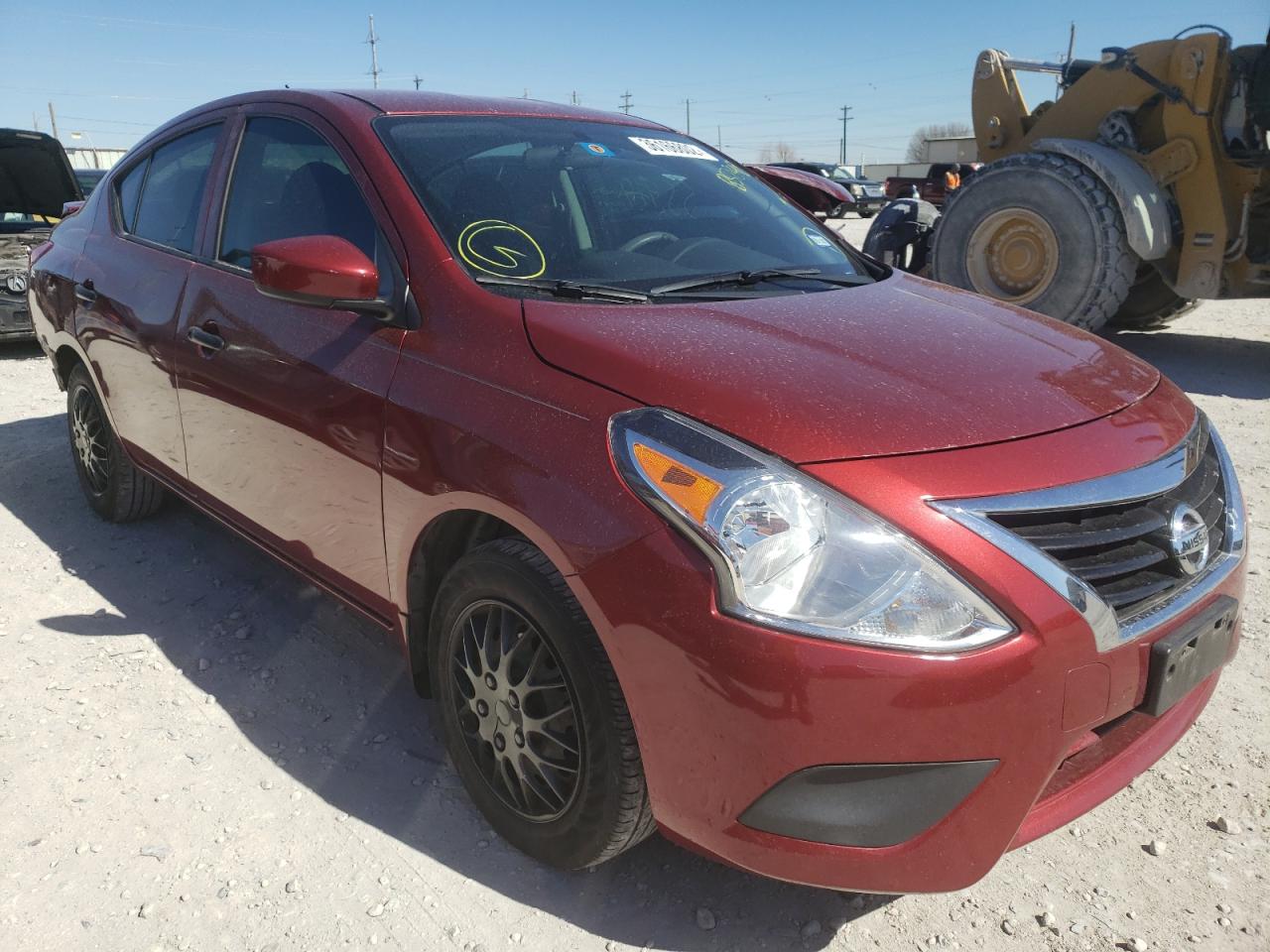 NISSAN VERSA S 2017 with VIN 3N1CN7APXHL857348 - Photo from auction