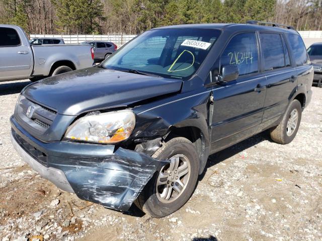 Photo 2 from auction – 2003 HONDA PILOT EXL with VIN 2HKYF18633H571957