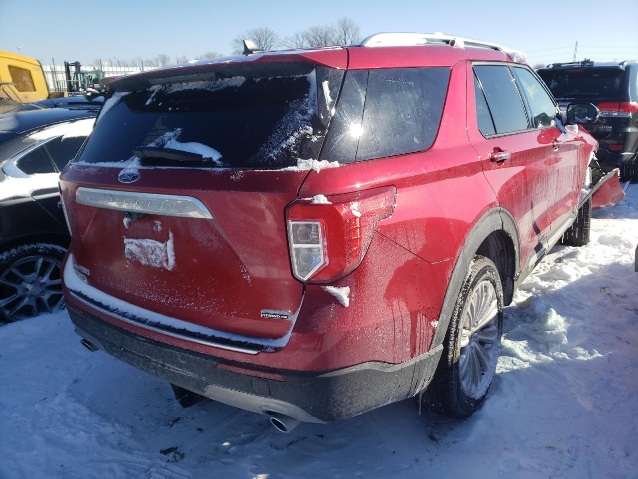 Photo 4 from auction – 2021 FORD EXPLORER L with VIN 1FM5K8FW4MNA12151