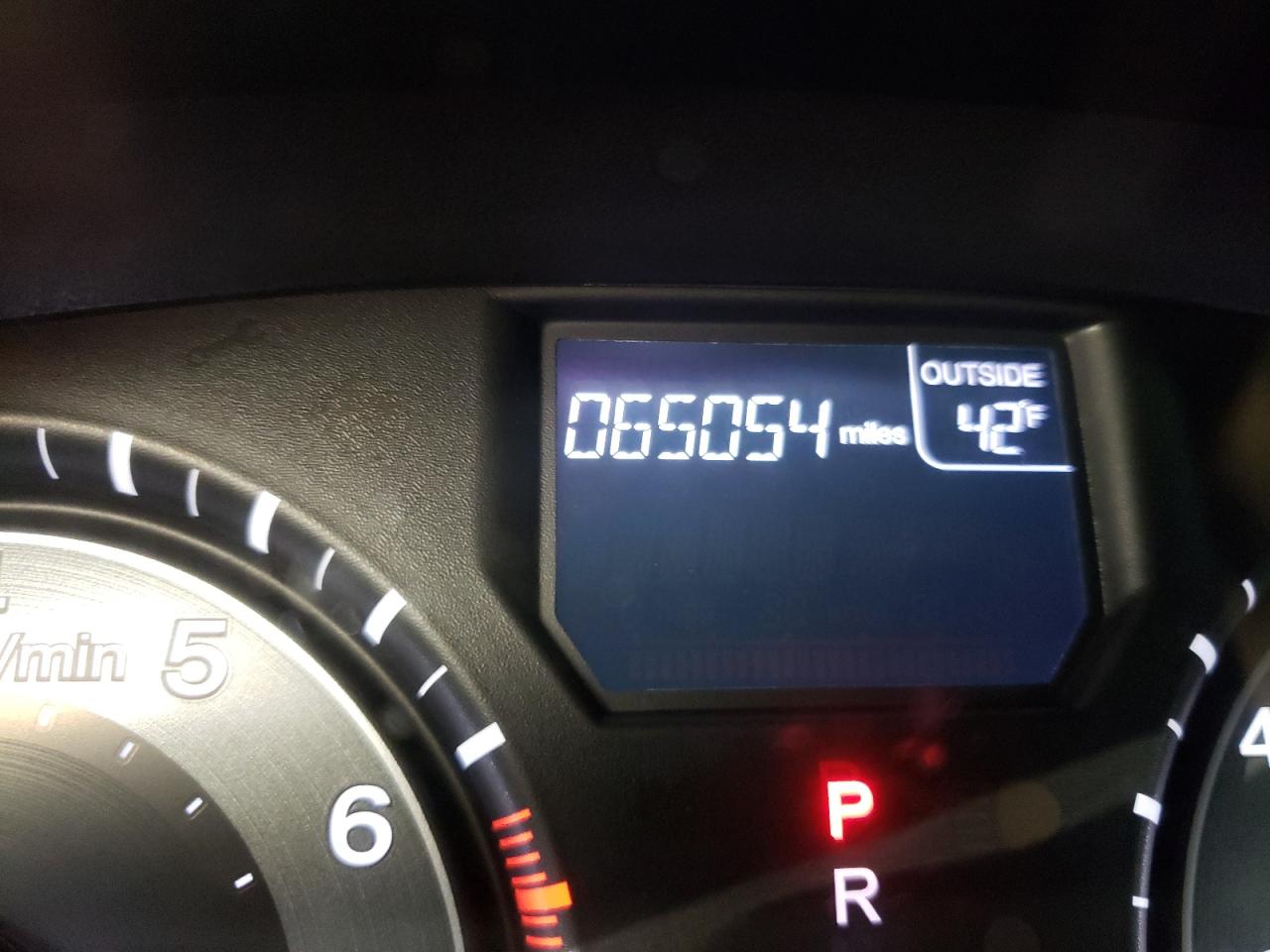 Photo 8 from auction – 2017 HONDA ODYSSEY EX with VIN 5FNRL5H60HB023571