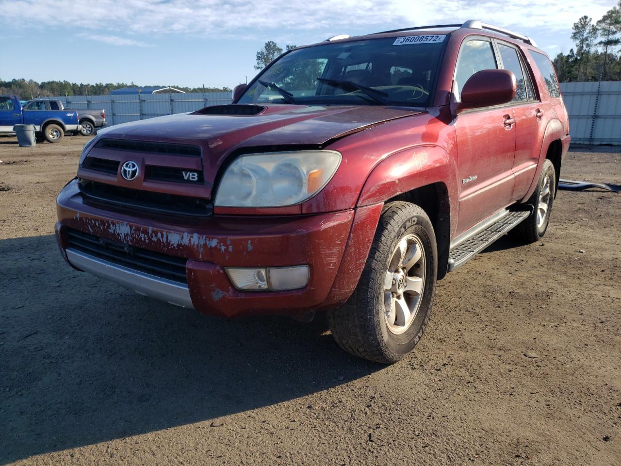 Photo 2 from auction – 2005 TOYOTA 4RUNNER SR with VIN JTEZT14R458005932