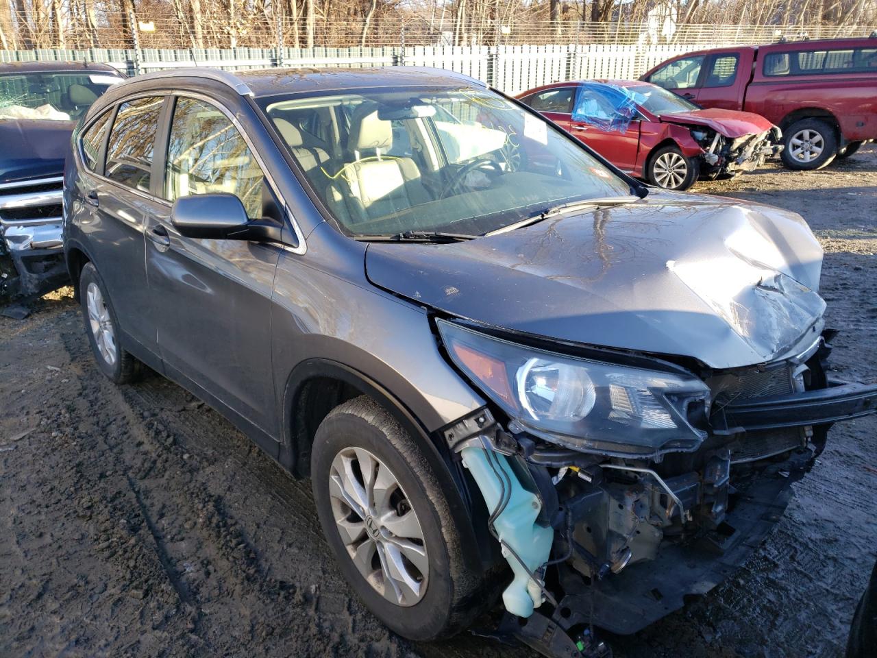 HONDA CR-V EXL 2012 with VIN JHLRM4H79CC009208 - Photo from auction