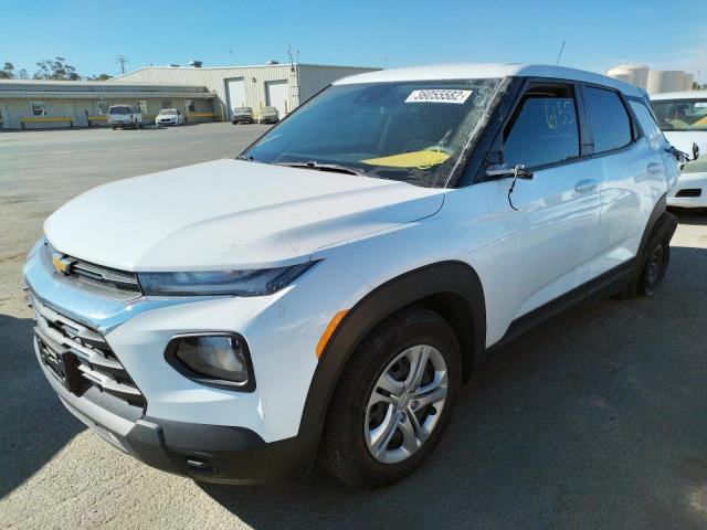 Photo 2 from auction – 2021 CHEVROLET TRAILBLAZE with VIN KL79MLS25MB170437